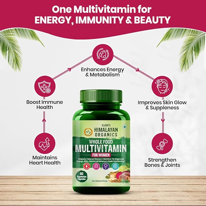 Vlado's Himalayan Organics Whole Food Multivitamin For Women - Image 5