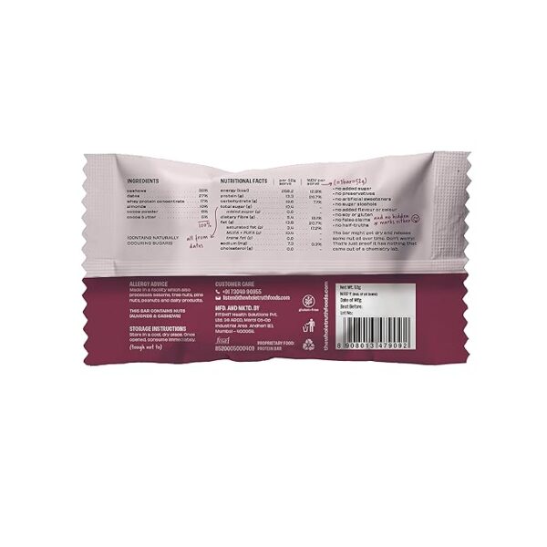 The Whole Truth - Protein Bars | Double Cocoa - Image 2