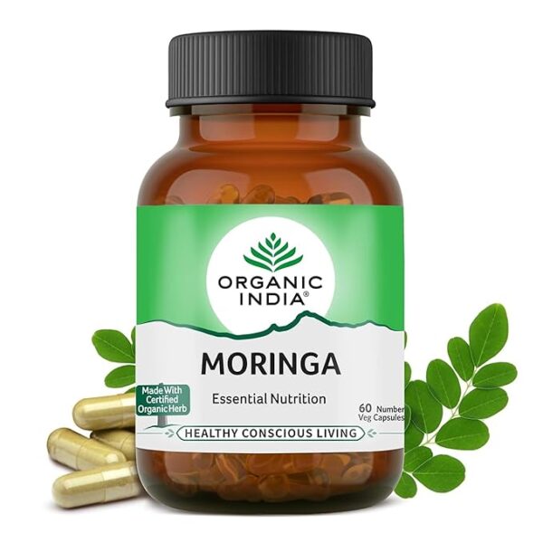 A TATA Product - Organic India Moringa Capsules