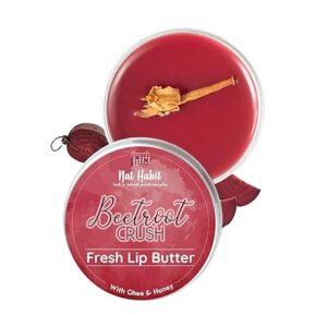 Nat Habit Lip Balm Fresh Beetroot Crush 10gm