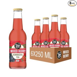 Toyo Kombucha Gold Edition Naturally Fermented Probiotic Flavoured Tea | Mixed Berry |