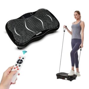 AGARO Alpha Crazyfit Vibration Plate Massager, Home & Gym Workout Machine