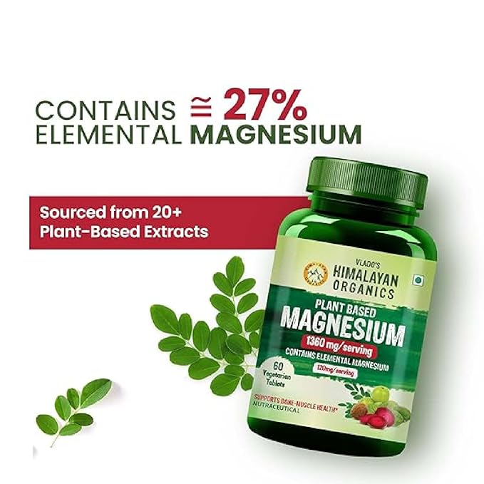Magnesium Supplement 1360mg With Turmeric Spirulina - Image 3
