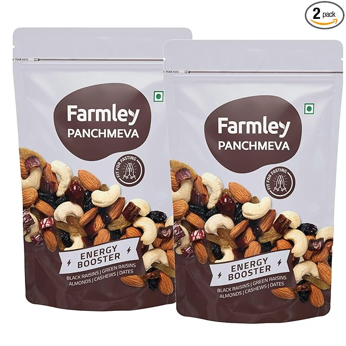 Farmley Panchmeva Dry Fruits Mix, 160g, Pack of 2