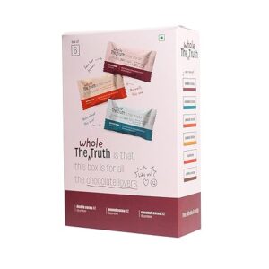 The Whole Truth Protein Bars | Choco Variety