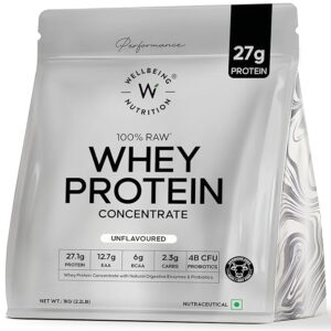 Wellbeing Nutrition Whey Protein Concentrate | 27g Protein