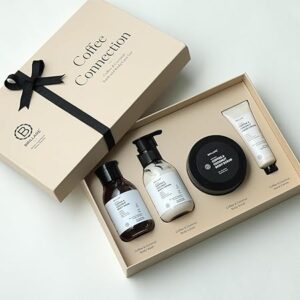Coffee Connection Gift Box | Face Wash, Body Wash, Face Scrub, Body Scrub(Pack of 4)