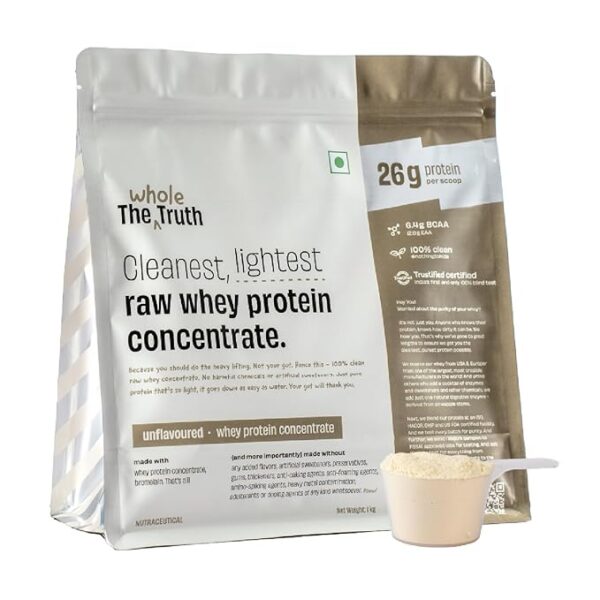 The Whole Truth Whey Protein Concentrate Unflavoured
