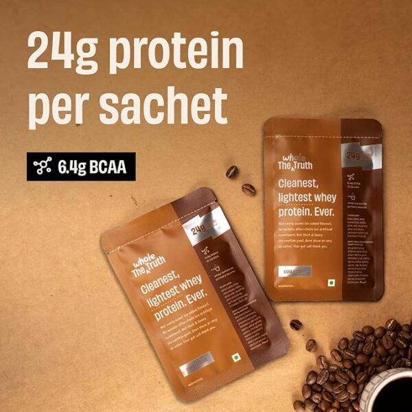 The Whole Truth Whey Protein Isolate+Concentrate | Cold Coffee - Image 2