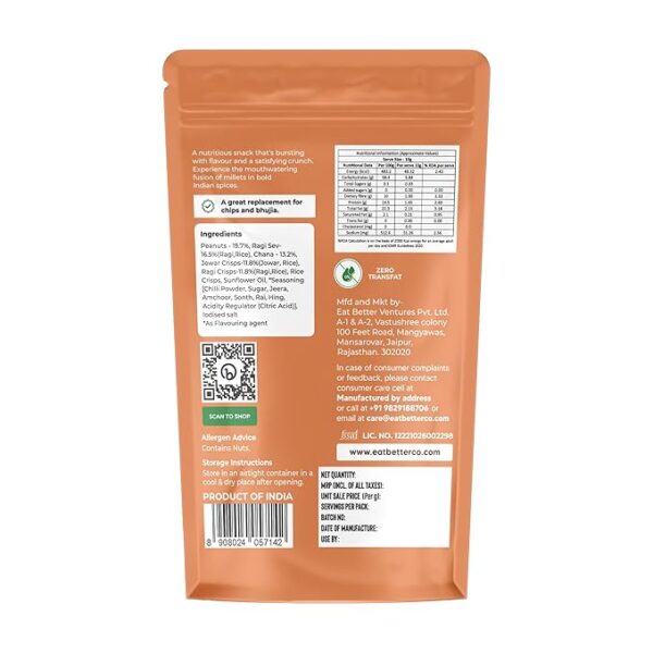 Eat Better Co – Millet Namkeen – Desi Masala - Image 3