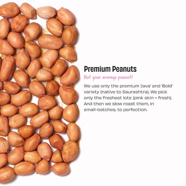 The Whole Truth - Unsweetened Peanut Butter | 325g | Creamy | No Added Sugar - Image 4