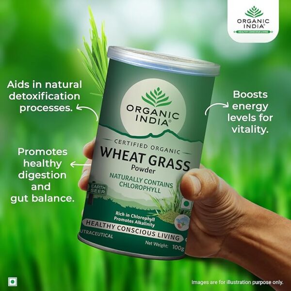 A TATA Product - Organic India Wheat Grass - Image 4