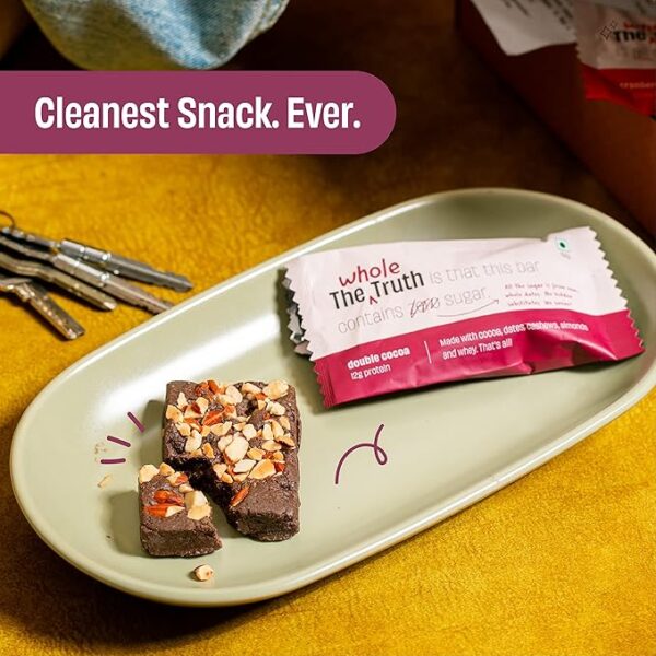 The Whole Truth - Protein Bars | Double Cocoa - Image 3