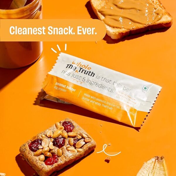 The Whole Truth - Protein Bars | Peanut Butter - Image 3
