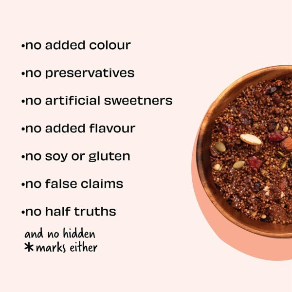 The Whole Truth - Breakfast Muesli | Quinoa Choco Crunch | 320grams - Image 3