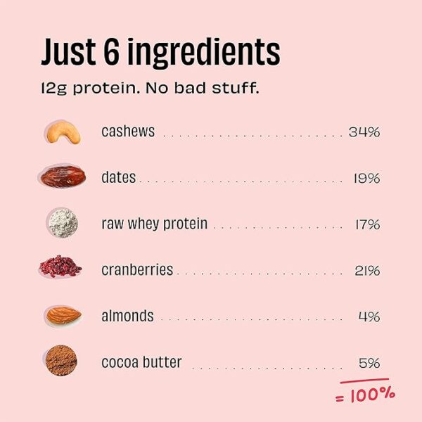 The Whole Truth - Protein Bars | Cranberry - Image 5