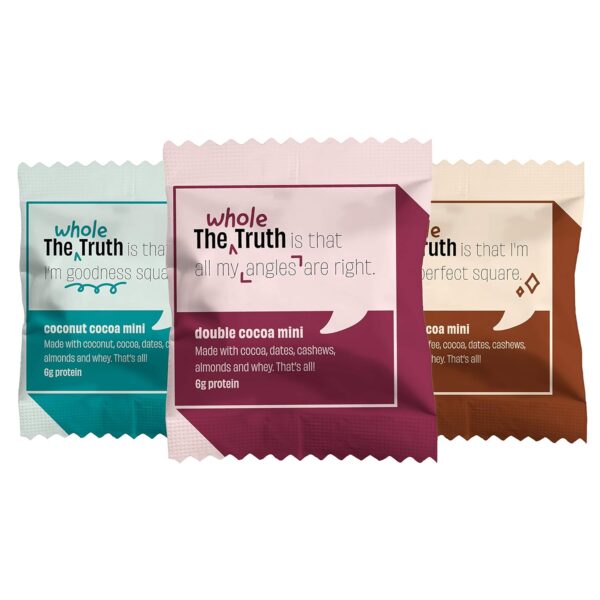 The Whole Truth - Mini Protein Bars - The Chocolate Party - Image 4