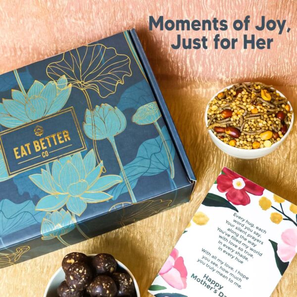 Eat Better Co - Mother’s Day Healthy Snacks Gift Hamper – 10 Items Combo - Image 7