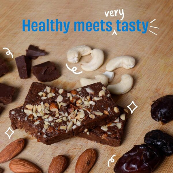 The Whole Truth - Energy Bars | Almond Choco Fudge | Pack of 6 x 40g - Image 6